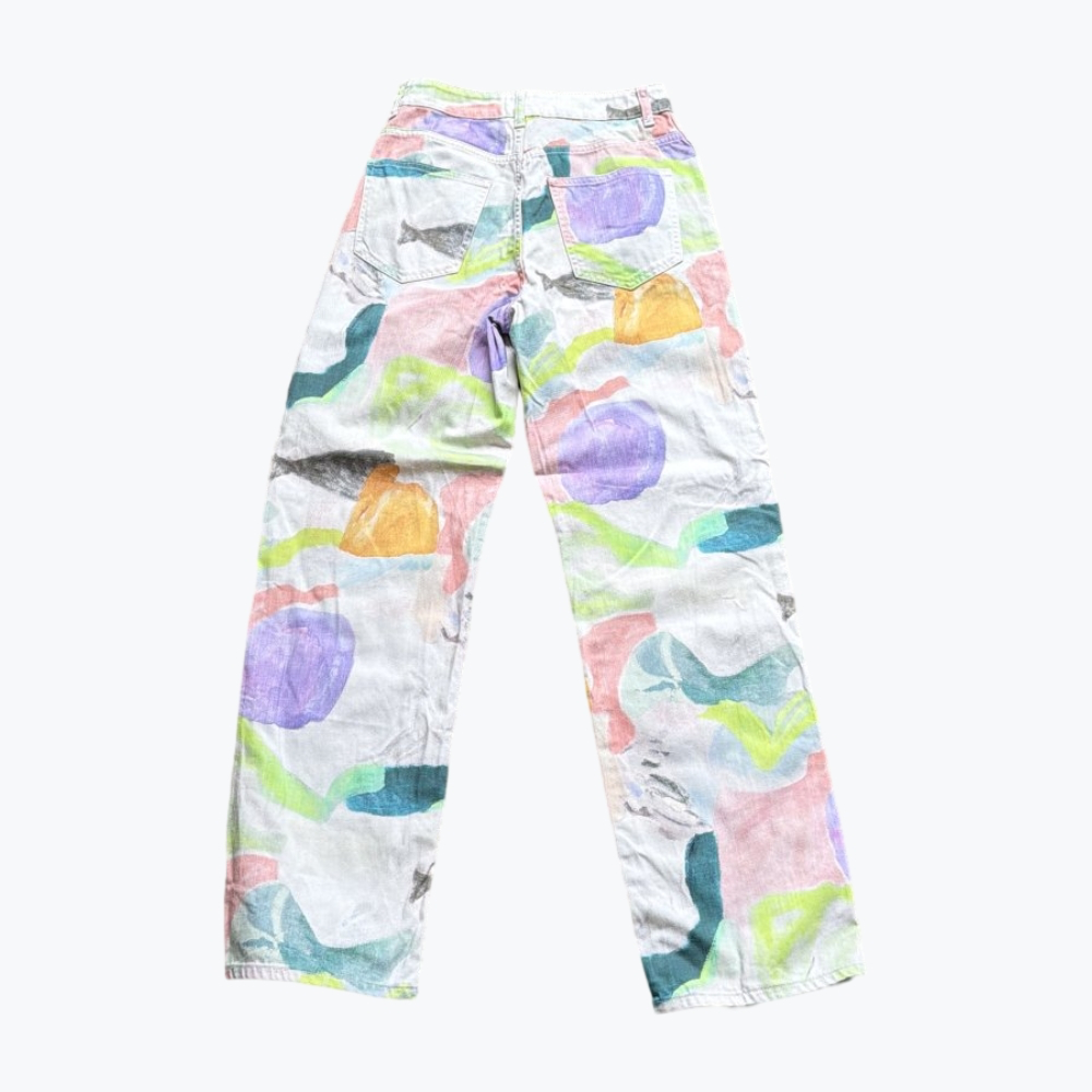 White Denim Gorman Cotton Straight Leg Jeans