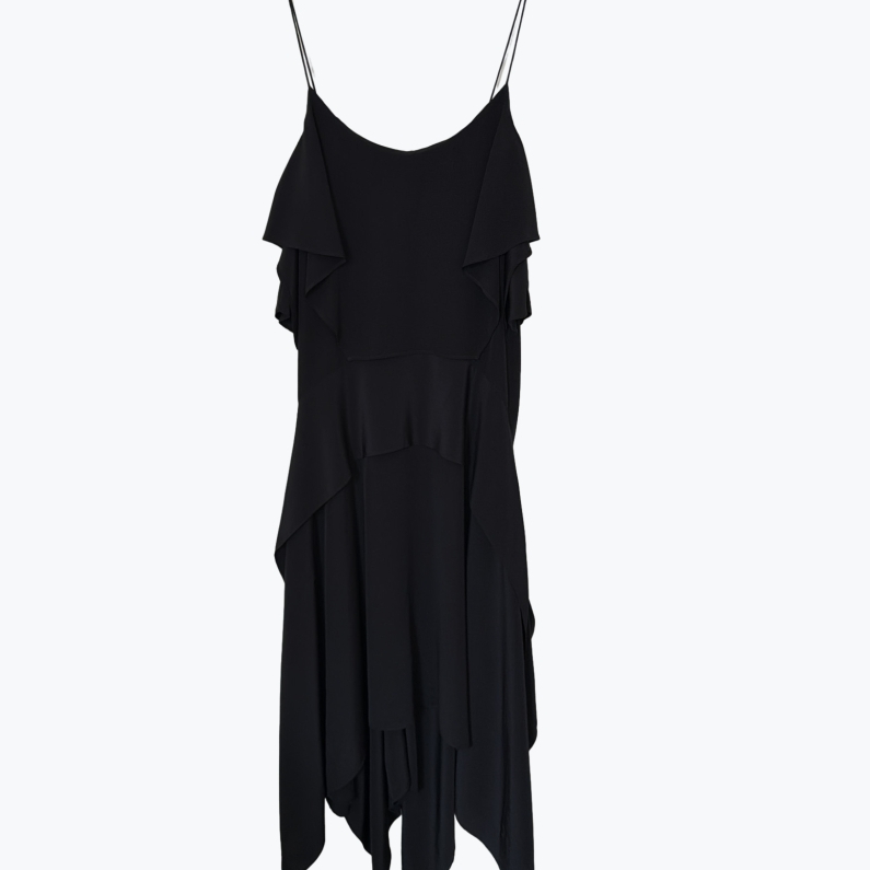 Black Sass & Bide Silk Long Dress