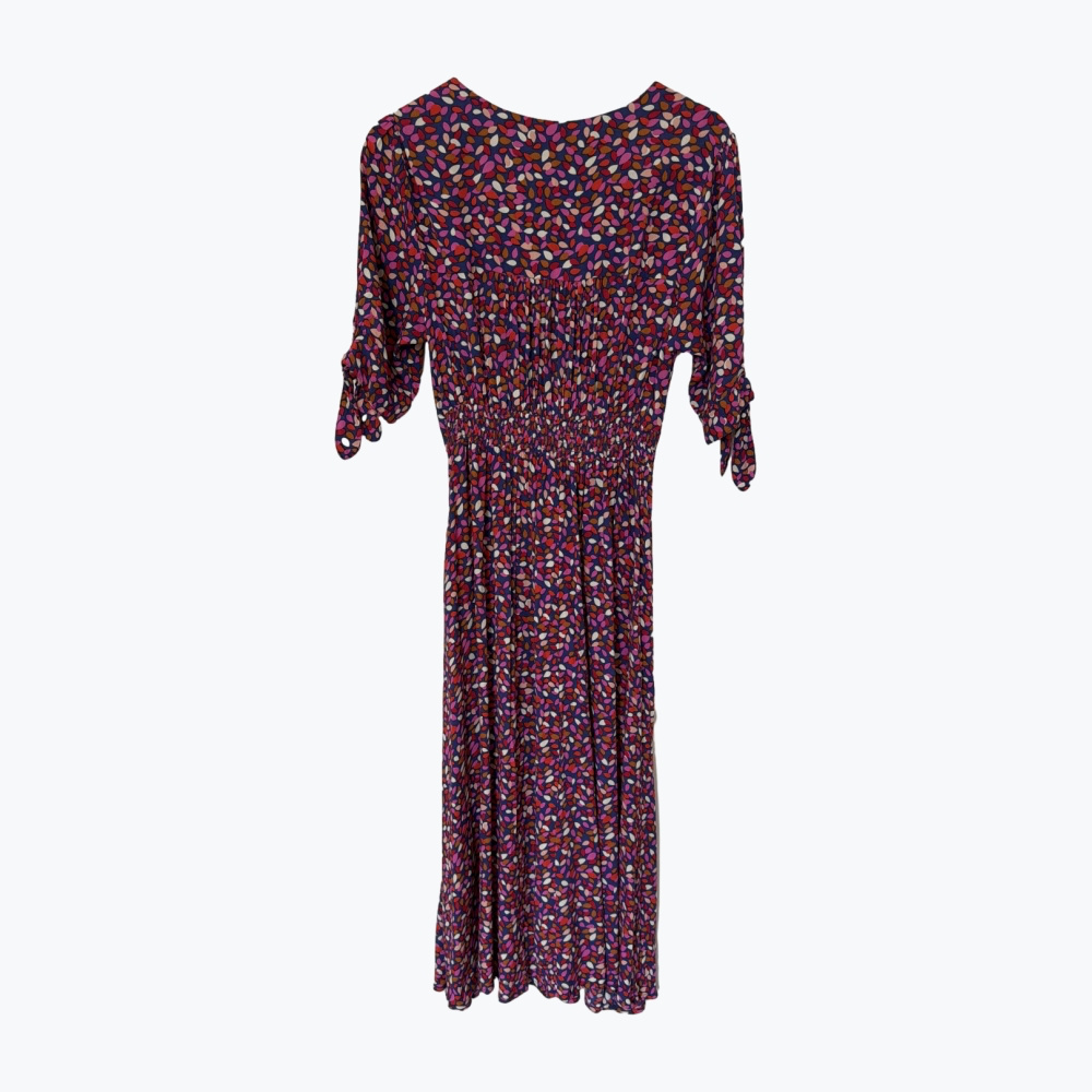 Purple Mister Zimi Viscose Long Dress