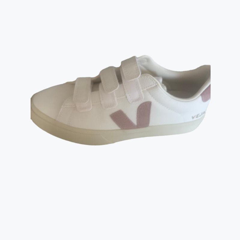 White Veja Leather Casual Sneakers