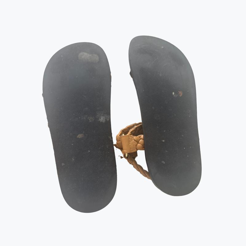 Camel La Tribe Leather Sandals