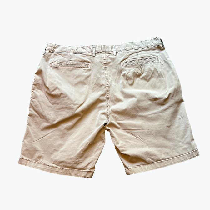 Beige Country Road Cotton Shorts