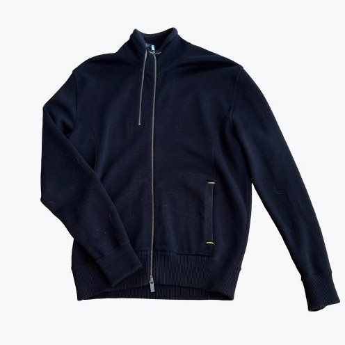 Black Ermenegildo Zegna Viscose, Wool Knitwear