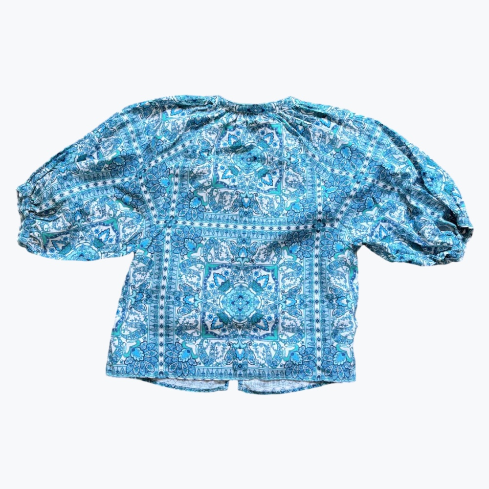 Aqua Zoe Kratzmann Linen Top