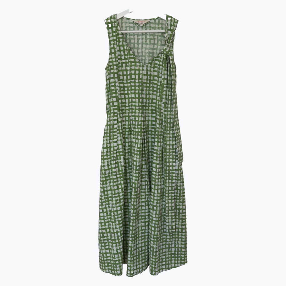 Green Gorman Cotton Long Dress