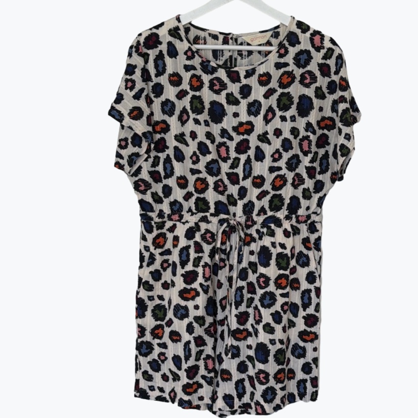 Cream Gorman Viscose Jumpsuit