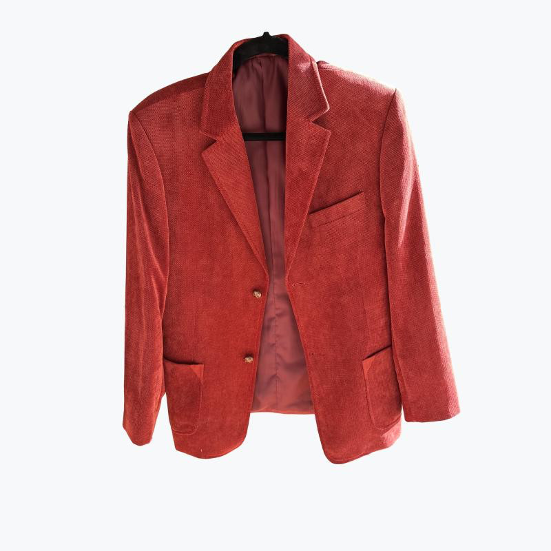 Burundy Sunjoumei Cotton, Polyester Waistcoat