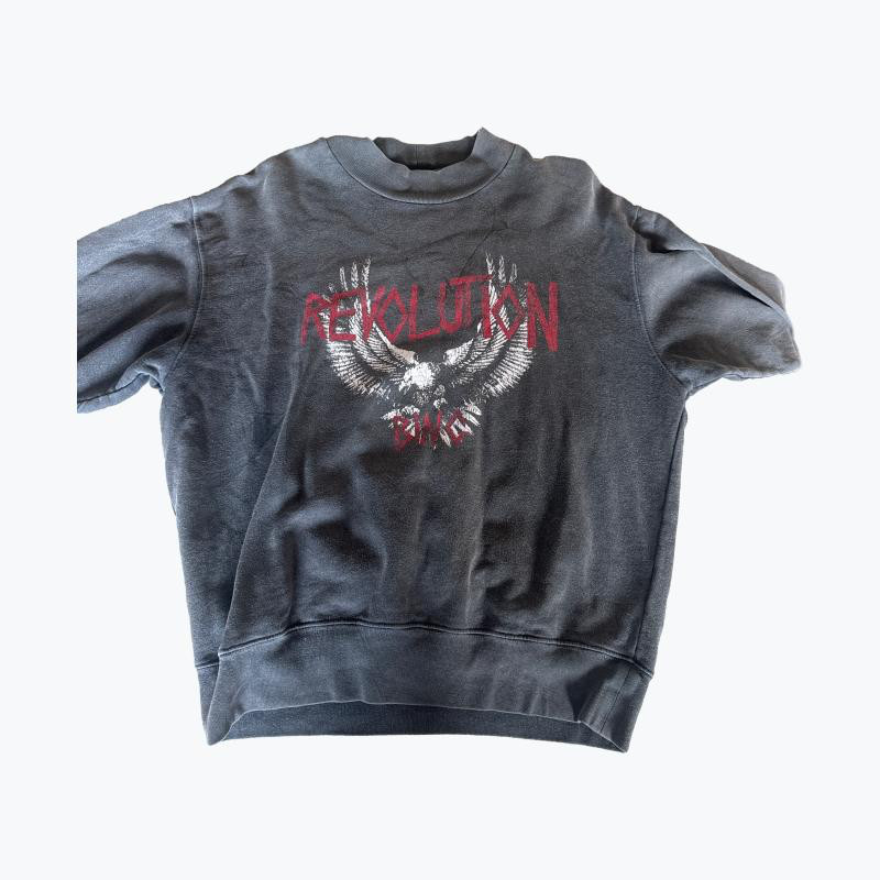 Grey Anine Bing Cotton Sweat Top