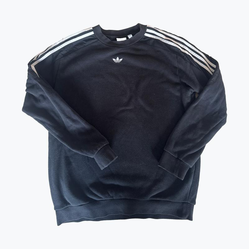 Black Adidas Cotton Sweat Top