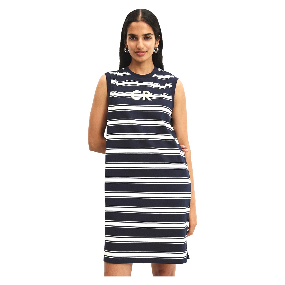 Black Zara Linen Knee Length Dress